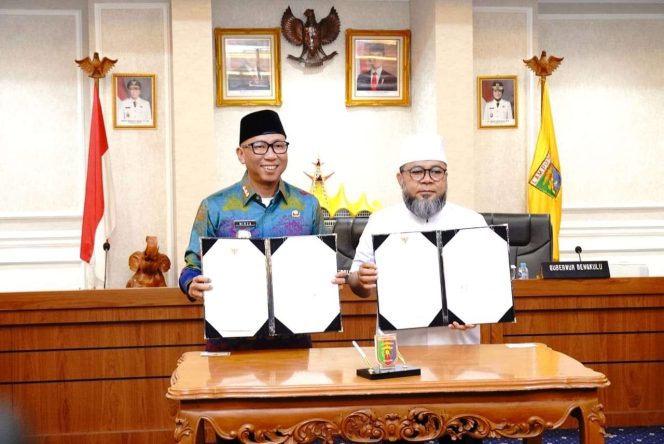 
					Pemprov Lampung-Bengkulu MoU Pengembangan Ekonomi Inklusif