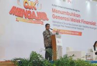 OJK Mengajar bertema “Menumbuhkan Generasi Melek Finansial: Memahami Dinamika Ekonomi dan Stabilitas Keuangan sebagai Pilar Perekonomian Nasional” yang digelar di Universitas Bengkulu (UNIB), Selasa (11/11).