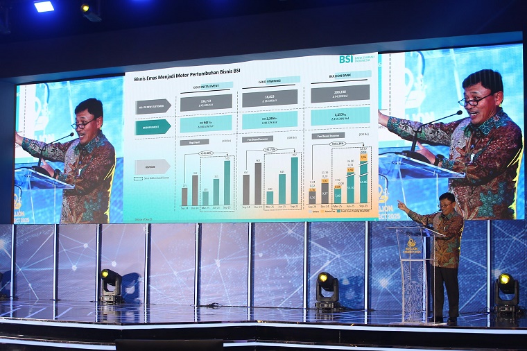 PT Bank Syariah Indonesia Tbk (BSI) resmi memperoleh izin jasa Simpanan Emas dari Otoritas Jasa Keuangan (OJK).