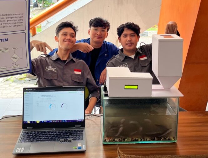 
					Mahasiswa Universitas Pertamina Kembangkan Smart Feeding System untuk Budidaya Lele