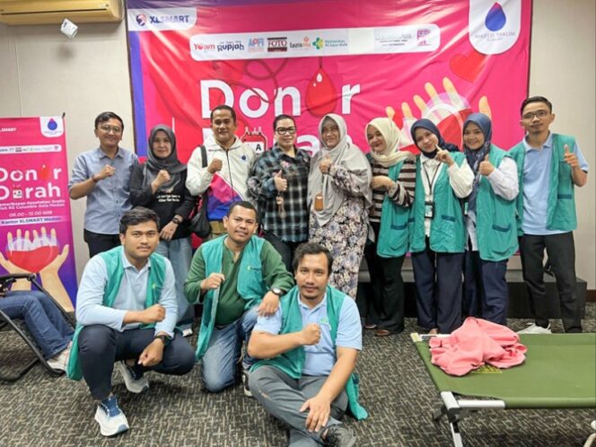 
					XLSMART Gelar Donor Darah dan Pemeriksaan Kesehatan di Medan
