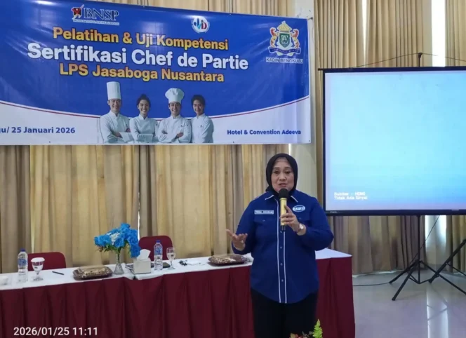 
					APJI Bengkulu Gelar Pelatihan dan Uji Kompetensi Sertifikasi Chef de Partie